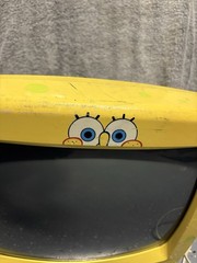 Nickelodeon SpongeBob SquarePants 13″ CRT TV Model SB314 Turns On NO REMOTE