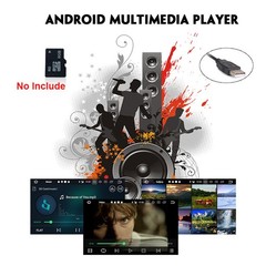 9″ Android Stereo Host For BMW E46 BMW 3 Series Coupe 1994/2004-2006 1GB + 16GB