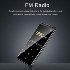 Bluetooth 5.0 MP3 Player HiFi Lossless Sound FM Radio Music Audio Voice Recorder