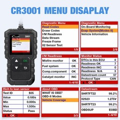 LAUNCH Creader 3001 Full OBD2 Scanner Car DTC Fault Code Reader Diagnostic Tool