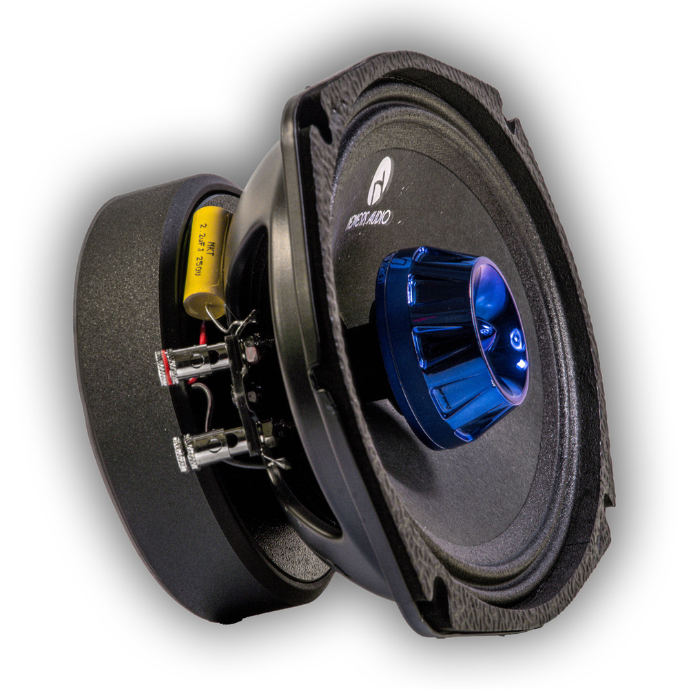 Nemesis Audio NA-PRO69 6×9″ 240W Midrange Speakers with Built-in Bullet Tweeter