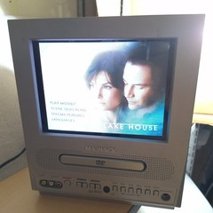 Magnavox 9 Inch CRT TV With REMOTE! DVD Player, Composite Video (9MDPF20)