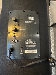 Dual (2) OSD Audio Nero Tubebass10 powered subwoofer (s) cylindrical