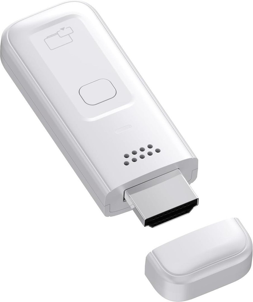 Wireless HDMI Display Dongle Adapter, 4K Decode 1080P@60Hz Wireless Plug & Play