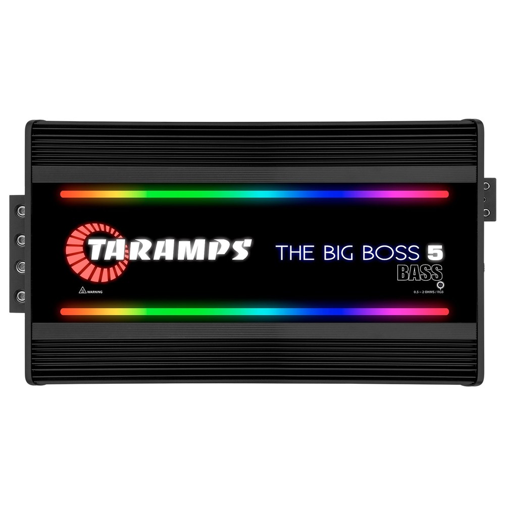 [US SELLER] Taramps THE BIG BOSS 5 BASS 1 Channel 5000 Watts 0.5 ~ 2 Ohms BLACK