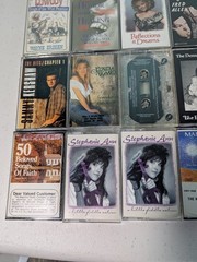 Cassette Tapes Various Artists And 1 Sealed Blank Tape Bulk Lot Of 29