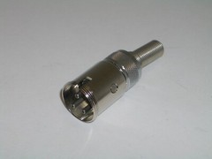 AMPHENOL 91-MC3M1 3 PIN MICROPHONE IN-LINE JACK CONNECTOR NOS