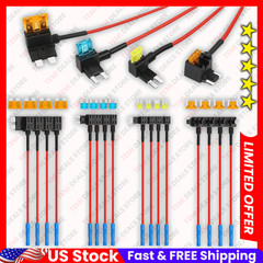 16 Pack 4 Types Fuse Tap, Upgraded 12V Car Add a Circuit Tap Kit Upgraded NEW***