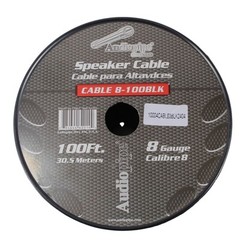 8 GA AWG Black/Red PVC Jacketed CCA Audiopipe Speaker Cable Lot