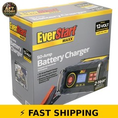 Everstart Maxx 50A Automotive Battery Charger/Maintainer BC50BE