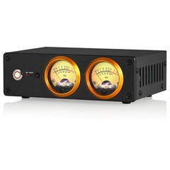 HIFI MM Phono Preamp for Home Turntables Stereo Preamp Headphone Amp w/VU Meter
