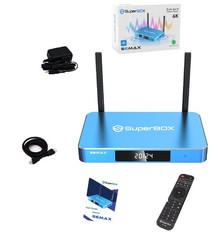 SuperBox S6 Max TV BOX – Authorized Distributor – Same Day Shipping Send Gift
