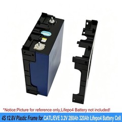 12V Battery Frame for 3.2V CATL EVE 280Ah 320Ah 360Ah Lifepo4 Plastic Holder Kit