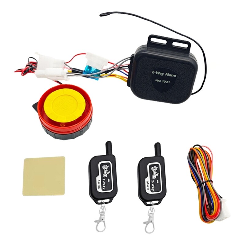 Easy To Use Anti Theft Alarm with Long Ranges Remote Control Simple Installation