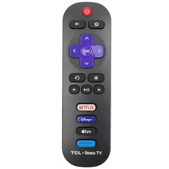Lot of 2 OEM Genuine OEM TCL RC280 TV Remote Control Netflix Disney Apple Prime