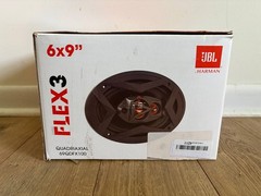 JBL Flex3 69QDFX100 6×9″ Quadriaxial 4 Ohm, 100W, RMS, Car Speakers, Pair – NEW