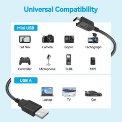 USB 2.0 Data Cable For SmartDisk FireLite Model#USBFLB160 USBFLB80 USBFLB100