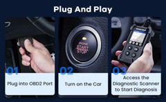 MUCAR CDL20 OBD2 Scanner Car Fault Code Reader Engine Diagnotsitc Tool EOBD CAN