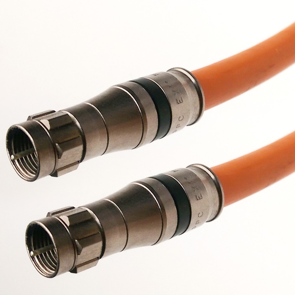 3GHz Direct Burial Underground RG11 Coaxial DIRECTV INTERNET Coax Cable – ORANGE