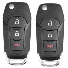 Flip Key Fob Replacement for Ford F150 F250 F350 2015 2016 2017 2018 2019 202…