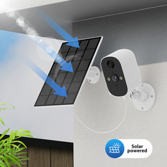XVIM Security Cameras Wireless 1080P 2K Wi-Fi Battery Powered Spotlight Home Cam