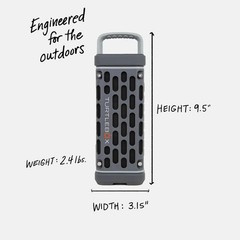 D-Turtlebox Ranger Portable Speaker/Gray