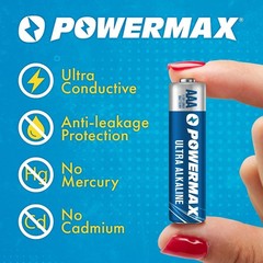 60 Count AAA Batteries – Ultra Long Lasting Alkaline Power, 10- Shelf Life