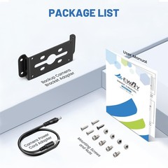 Backup Camera Adapter Bracket for Furrion Pre-Wired RVs System, U-Shaped