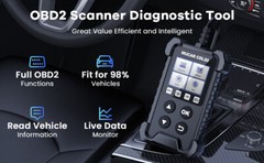 MUCAR CDL20 OBD2 Scanner Car Fault Code Reader Engine Diagnotsitc Tool EOBD CAN