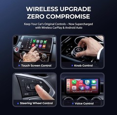 Wireless carplay adapter for iphone/android
