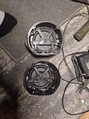 JBL Xtreme 3 Bluetooth speaker parts, Grill And End Caps Only, Black GG Model
