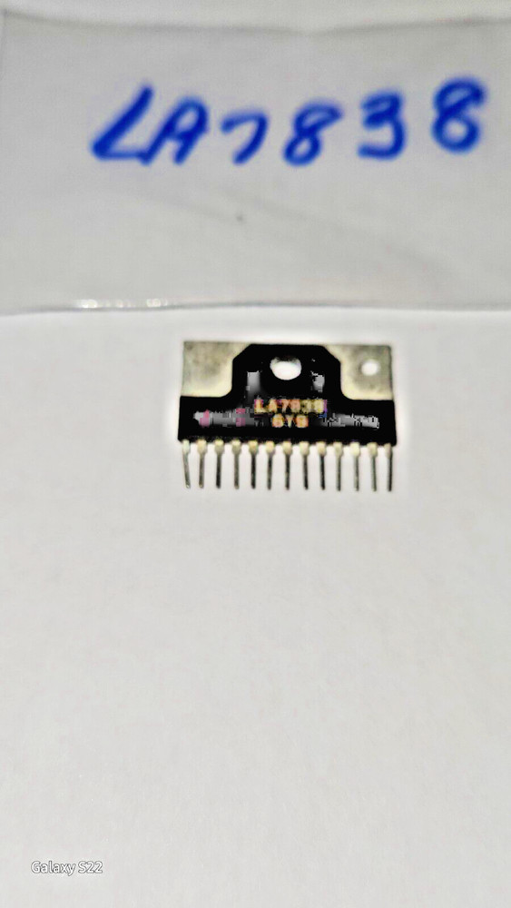 SANYO VERTICAL IC LA7838 USED IN VARIOUS APPLICATIONS