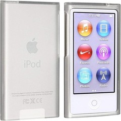 Clear Case for Apple iPod Nano 7 7th Gen – TPU Gel Rubber – Shockproof