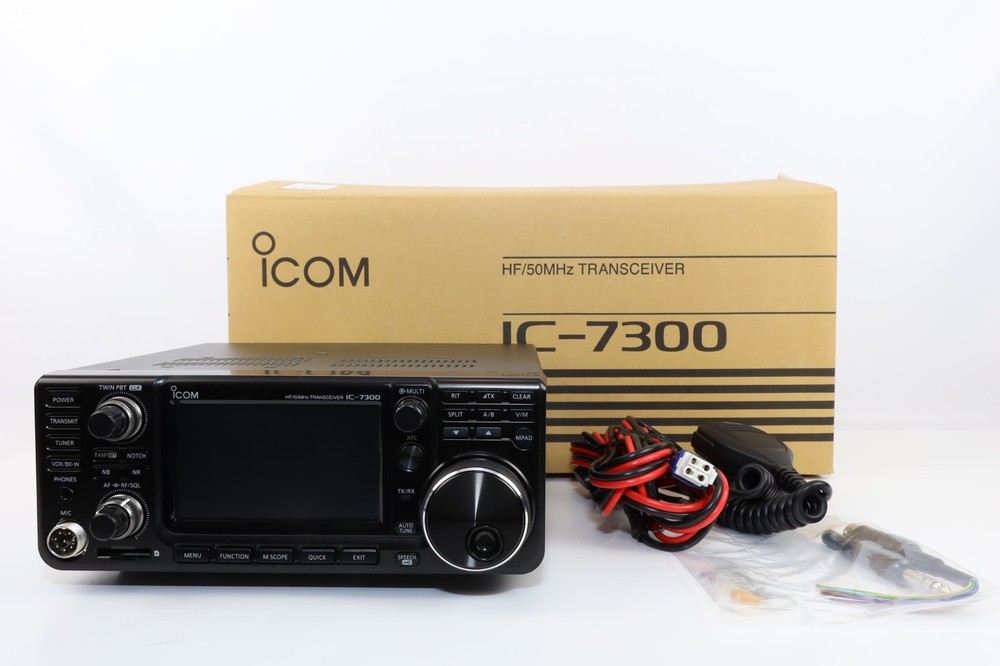 ICOM 7300 HF+50MHz Transceiver 100W SSB CW RTTY AM FM SDR Radio JAPAN Model