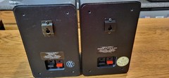 Realistic Radio Shack Minimus 7 40-2030C speakers black pair sounds excellent