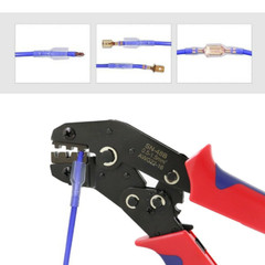 900Pcs Spade Terminal Wire Crimp Connectors Set Kit SN-48B Crimping Tool Piler