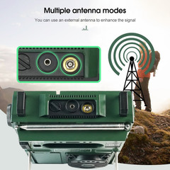 TR113 Shortwave Radio SSB Radio AM FM LW WB VHF UHF AIR CB Radio With Bluetooth