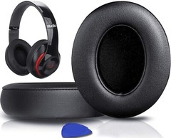 Beats Studio 3 Ear Pads, BUTIAO Replacement Protein Leather Earpads Memory Foam