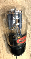 U12 MARCONIPHONE BLACK MESH PLATE BRITISH MADE LARGE CUP GETTER TUBE FW U14 NOS
