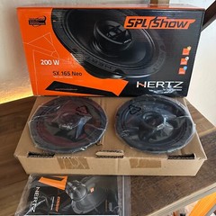 Hertz SX-165 NEO 6.5″ Speakers UV-Resistant & Waterproof – Harley Davidson – NEW
