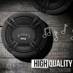 Pyle 3-Way Universal Car Stereo Speakers-240W 5.25″ Triaxial Loud Pro Audio Car