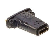 HDMI Female to DVI-D (24+5 pin) Female Dual Link Adapter Connector PC Laptop Lot