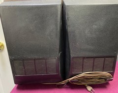 VINTAGE ZENITH SOLID STATE STEREOPHONIC PHONOGRAPH MODEL T2560W SPEAKERS RARE!!!
