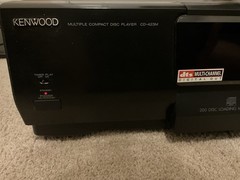 Kenwood CD-423M Multiple Compact Disc Player – No Remote – Works/Tested