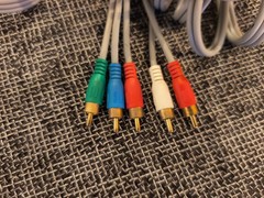 5 RCA Component cables 2 Audio 3 Video A/V Cable Gold Plated 10 feet