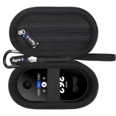 Case for Blue Tees Golf Ringer – Hard Protective Travel Carrying Black