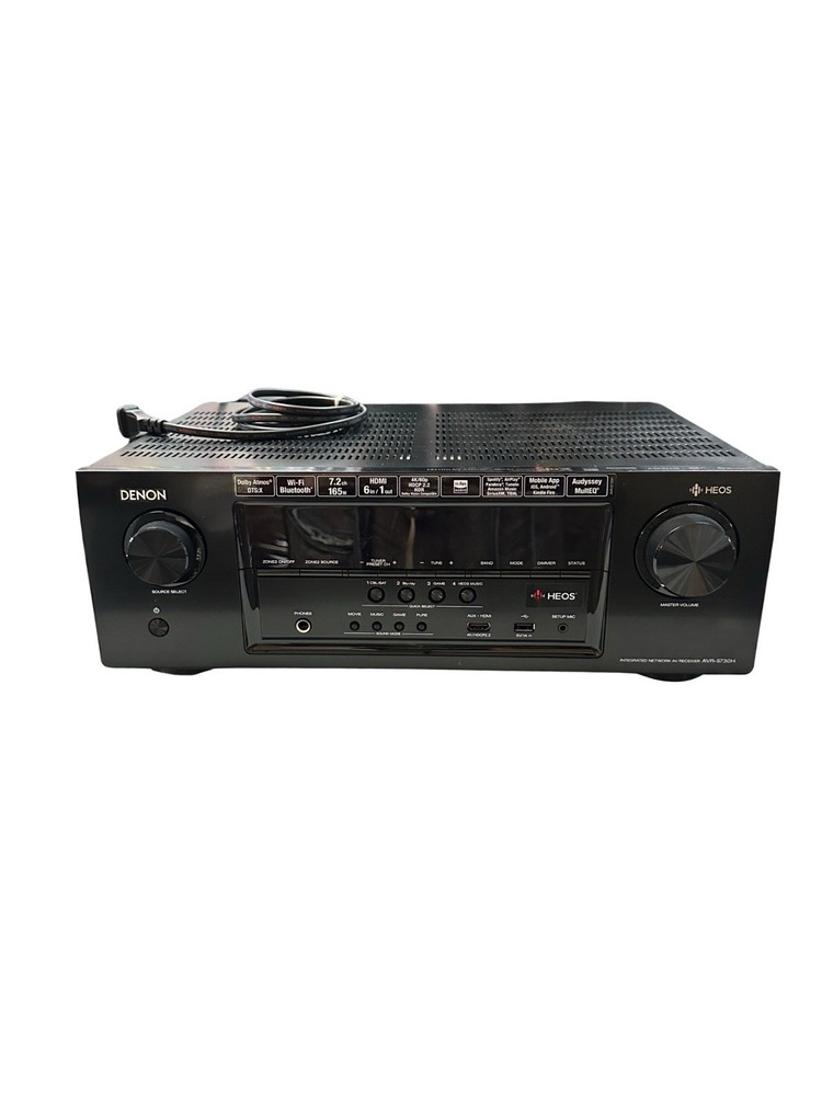 Denon AVR-S730H 7.2-Channel Full 4K Ultra HD Network AV Receiver New Out Of Box