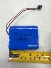 11.1V 2.6Ah Li-Poly Rechargeable Battery Pack 29Wh Compact Lithium Battery