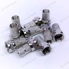 NEW 10 pack F-Type Male Twist On Connectors for RG59 Coaxial Coax Antenna Cable