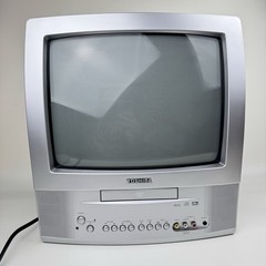 Y2K Toshiba MD13P1 13″ CRT TV DVD Combo Retro Gaming W/ Remote Tested Works EUC!